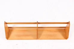 Pamono Beech Wall Shelves by Hans J. Wegner for Ry Møbler, 1950s, Set of 5 New