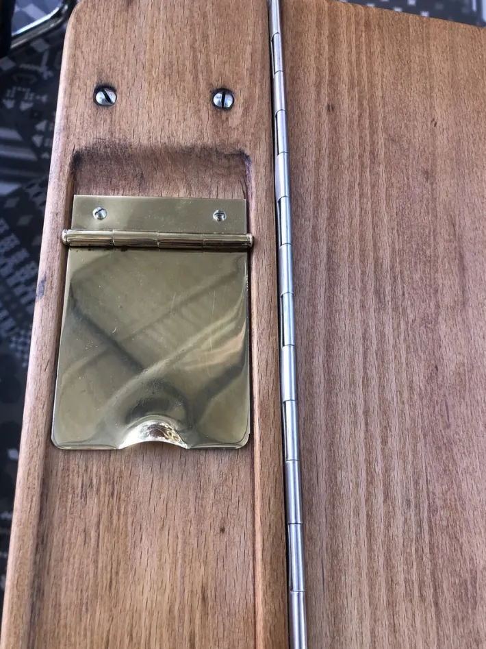 Pamono Beech Wood School Table, Czechoslavakia, 1940s