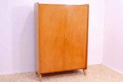 Pamono Beechwood Wardrobe by František Jirák for Tatra Nábytok, 1960s Discount