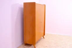 Pamono Beechwood Wardrobe by František Jirák for Tatra Nábytok, 1960s Discount