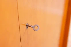 Pamono Beechwood Wardrobe by František Jirák for Tatra Nábytok, 1960s Discount