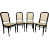 Pamono Bentwood Dining Room Chairs from Thonet, 1890s, Set of 4 Hot