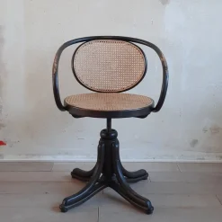 Pamono Bentwood No. 5501 Swivel Chair from Thonet, 1980s
