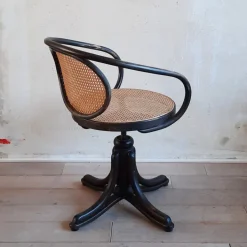 Pamono Bentwood No. 5501 Swivel Chair from Thonet, 1980s