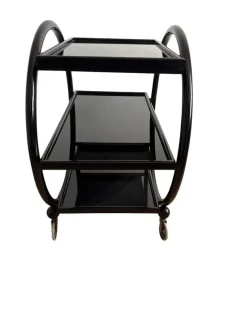 Pamono Bentwood Serving Trolley, 1920s New