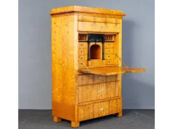 Pamono Biedermeier Birch & Elm Secretary Hot