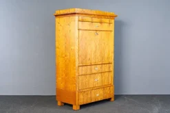 Pamono Biedermeier Birch & Elm Secretary Hot