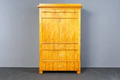 Pamono Biedermeier Birch & Elm Secretary Hot