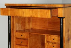 Pamono Biedermeier Cherrywood Secretary, 1830s Clearance