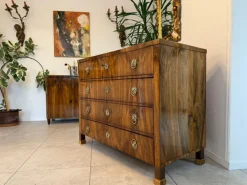Pamono Biedermeier Chest of Drawers in Walnut Best