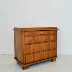 Pamono Biedermeier Chest of Drawers in Cherrywood with Columns, 1820s Online
