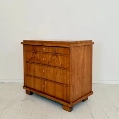 Pamono Biedermeier Chest of Drawers in Cherrywood with Columns, 1820s Online