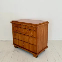 Pamono Biedermeier Chest of Drawers in Cherrywood with Columns, 1820s Online