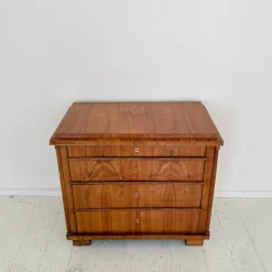 Pamono Biedermeier Chest of Drawers in Cherrywood with Columns, 1820s Online