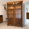 Pamono Biedermeier Display Cabinet in Glass Outlet