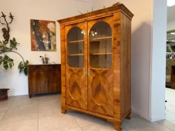 Pamono Biedermeier Display Cabinet in Walnut Online