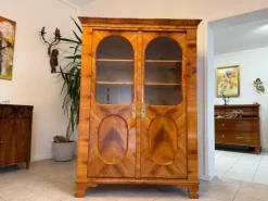 Pamono Biedermeier Display Cabinet in Walnut Online