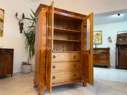 Pamono Biedermeier Display Cabinet in Walnut Online