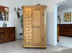 Pamono Biedermeier Famhouse Bread Cupboard Hot