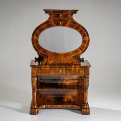 Pamono Biedermeier Lyra Secretaire Desk, 1830 Discount