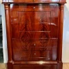 Pamono Biedermeier Mahogany Veneer Secretary, 1800s New