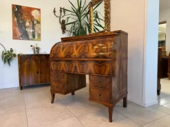 Pamono Biedermeier Secretaire in Walnut Sale