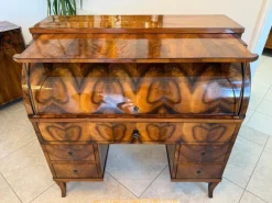 Pamono Biedermeier Secretaire in Walnut Sale