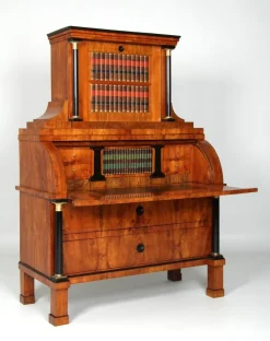 Pamono Biedermeier Secretaire with Hidden Mechanism, 1815 New
