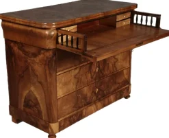 Pamono Biedermeier Secretary Chest in Walnut, 1830s Discount