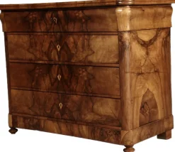 Pamono Biedermeier Secretary Chest in Walnut, 1830s Discount