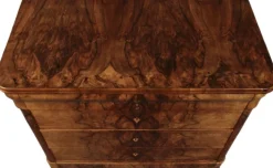 Pamono Biedermeier Secretary Chest in Walnut, 1830s Discount