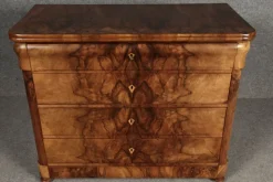 Pamono Biedermeier Secretary Chest in Walnut, 1830s Discount