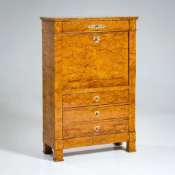 Pamono Biedermeier Secretary Desk, Mid-19th Century