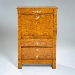 Pamono Biedermeier Secretary Desk, Mid-19th Century
