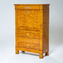 Pamono Biedermeier Secretary Desk, Mid-19th Century