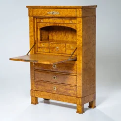 Pamono Biedermeier Secretary Desk, Mid-19th Century