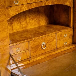 Pamono Biedermeier Secretary Desk, Mid-19th Century