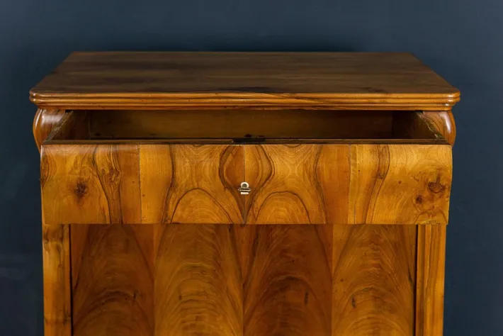 Pamono Biedermeier Secretary in Walnut