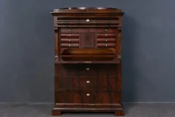 Pamono Biedermeier Secretary in Mahogany Discount