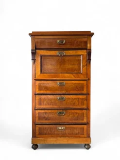 Pamono Biedermeier Style Secretaire in Mahogany Clearance