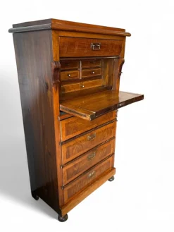 Pamono Biedermeier Style Secretaire in Mahogany Clearance