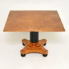 Pamono Biedermeier Swedish Birch & Ebony Coffee Table, 1840s New