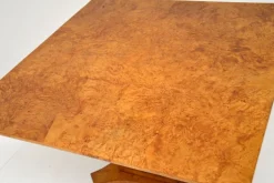 Pamono Biedermeier Swedish Birch & Ebony Coffee Table, 1840s New