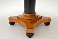 Pamono Biedermeier Swedish Birch & Ebony Coffee Table, 1840s New