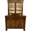 Pamono Biedermeier Walnut Display Cabinet Outlet