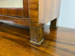 Pamono Biedermeier Walnut Display Cabinet Outlet