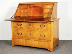 Pamono Biedermeier Walnut Folding Secretaire