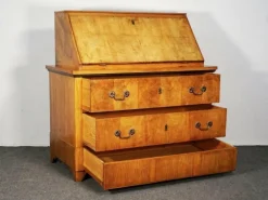 Pamono Biedermeier Walnut Folding Secretaire