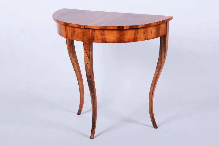 Pamono Biedermeier Walnut Side Table, Austria, 1820s Clearance