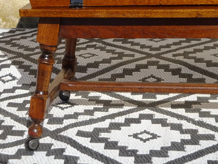 Pamono Bin-Shaped Cabinet on Wheels, 1980s Online